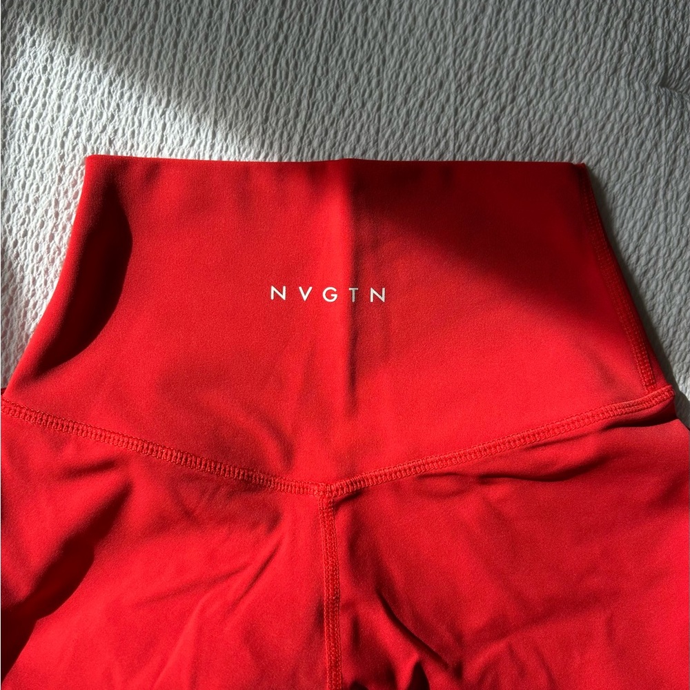NVGTN Red Signature Leggings